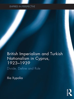 cover image of British Imperialism and Turkish Nationalism in Cyprus, 1923-1939